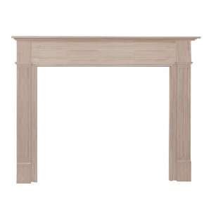  Pearl Mantels 110 56 Williamsburg Unfinished Fireplace Mantel 