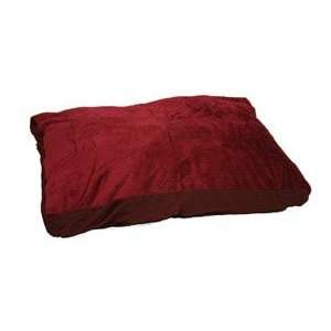  Solid Red Luxury Dog Bed