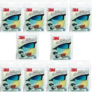  3M Microfiber Lens Cleaning Cloth   Pack of 10