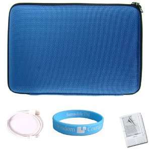  Blue Hard Cube Nylon Carrying Case for  Kindle 2 