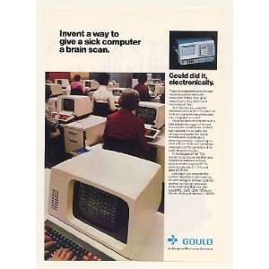  1980 Gould Logic Analyzer Computer Tester Print Ad (46393 