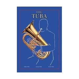 The Tuba 12x18 Giclee on canvas 