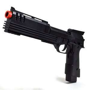 BC 2030B 150 FPS Electric Airsoft Pistol w/Silencer & Sample BBs 