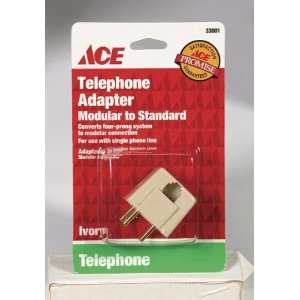  6 each Ace Standard To Modular Telephone Adapter (33001 