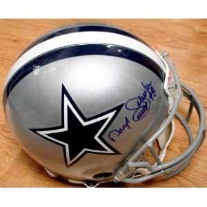  Daryl Moose Johnston (Dallas Cowboys) Football Helmet 
