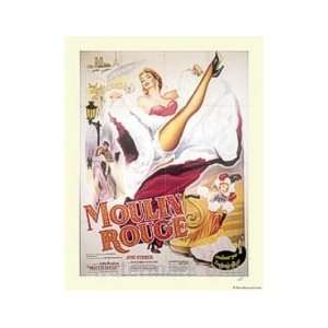  MOULIN ROUGE   VINTAGE MOVIE POSTER   NEW(Size 11x17 