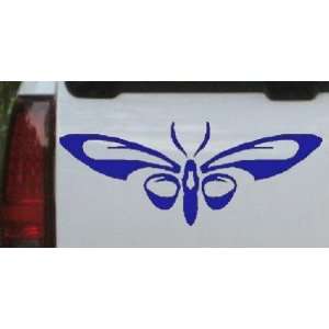 Blue 18in X 7.2in    Tribal Butterfly Butterflies Car Window Wall 