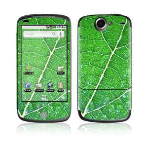  HTC Google Nexus One Decal Vinyl Skin   Green Leaf Texture 