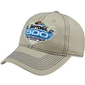  NASCAR Daytona 500 Khaki Adjustable Hat