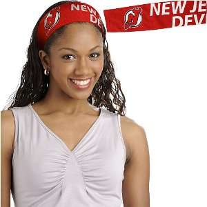  Littlearth New Jersey Devils Fanband Headband Sports 