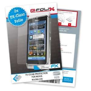 com 2 x atFoliX FX Clear Invisible screen protector for Nokia N8 (N8 