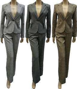 LADIES CHECKED OFFICE TROUSERS SUIT  