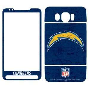  San Diego Chargers Distressed skin for HTC HD2 