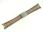  Womens Rolex 18K President Bracelet Watch Band Bark Finish 13mm  