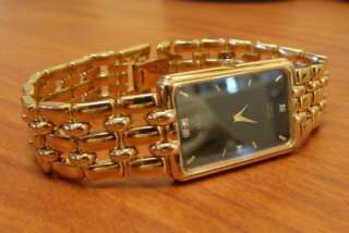 New Mens Noblia Quartz Vermeil Wrist Watch Diamond Dial  