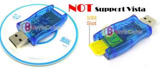 USB Sim Card Reader/Writer//Backup/Copy/Cloner GSM/CDMA  