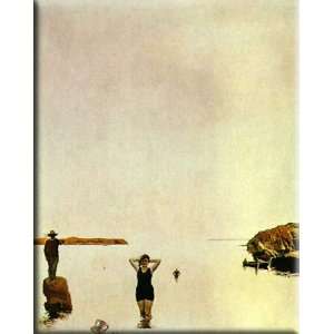   White Calm 13x16 Streched Canvas Art by Dali, Salvador