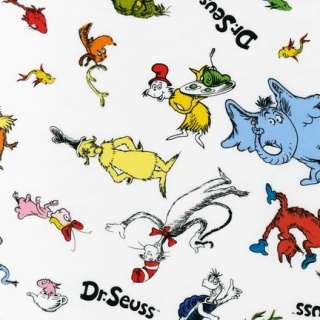 Dr. Seuss Celebrate Seuss Quilt Fabric Fat Quarter  