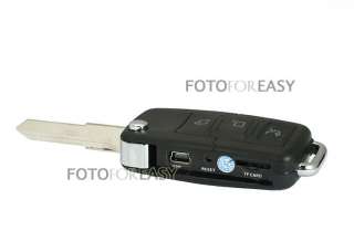 Mini Car Key Chain DV Spy Motion Detection Camera Hidden HD Webcam DVR 