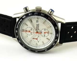 Parnis 40MM White Dial watch Full chronograph watchE592  