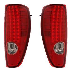  CHEVY COLORADO 04 UP LED TAIL LIGHT. RED/CLEAR NEW 
