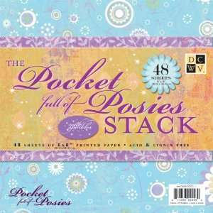  Pocket Full Of Posies Paper Stack 8X8 48 Sheets 
