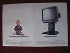 1986 Print Ad Sony TV Television ~ Trinitron Grew Up Watching Puppet 