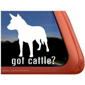  GOT CATTLE? ~ High Quality Australian Cattle Dog Vinyl 