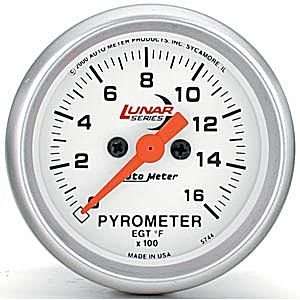  Auto Meter A4144 Pyrometer Kit Lunar Series Automotive