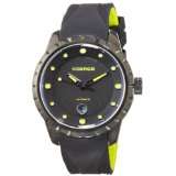 BROS 9454 3 Le Meccaniche Automatic Black and Green Watch