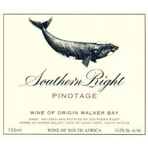  Southern Right Pinotage 2009 Grocery & Gourmet Food