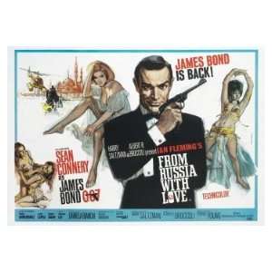 From Russia with Love   BQ   27x39 Movie Poster
