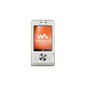  Sony Ericsson W910i (White Gold)(Unlocked) Cell Phones 
