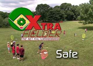 Xtra Fielder is a non aggressive game for 2 or more persons.