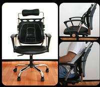 Car Seat Chair Massage Back Lumbar Support Mesh Cushion  
