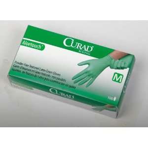  Curad Aloetouch Pf Latex Exam Gloves Small/Case of 1000 