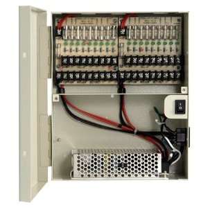   Outputs, 12V DC at 10 amp   UL list CCTV Power Supply Box Electronics