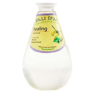 Virgin Coconut Oil BALI SPA Massage  Lemon Peppermint Infused Healing 