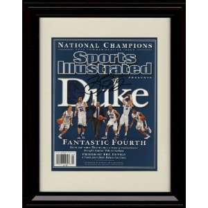 Framed 2010 Duke Sports Illustrated Chamoionship Commemorative 