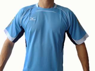 NWT MIZUNO Football Soccer Jersey Shirt Light blue L  