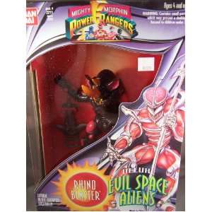    Mighty Morphin Power Rangers Deluxe Evil Space Aliens Toys & Games