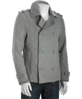 Buffalo Jeans heather grey wool blend Juipo peacoat   up to 