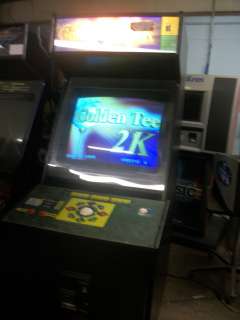 Incredible Tech. Golden Tee 2K 2000 arcade game  