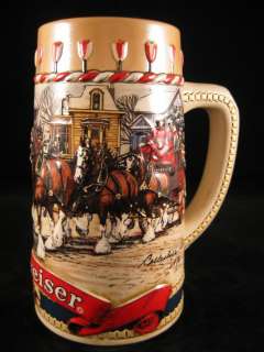 1986 VINTAGE BUDWEISER CLYDESDALE BEER STEIN LE  