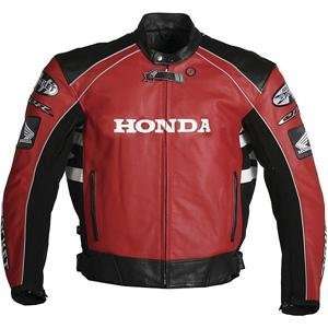  Joe Rocket Honda CBR Leather Jacket   42/Red/Black 