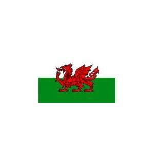 Wales Flag, 3 x 5, Outdoor, Nylon