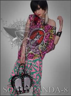 P027 Lolita Sequin Punk Glint Cute Tote Shoulder Bag  
