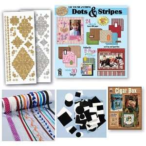   Hot Off The Press   Dots & Stripes Collection Arts, Crafts & Sewing