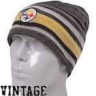 Pittsburgh Steelers Reebok Vintage Classic Knit Beanie Hat NWT