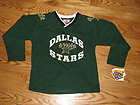 NEW Boys Dallas Stars NHL Youth Jersey Size M 10 12 Medium Med Shirt 